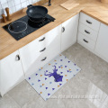 Cartoon printed kitchen mats absorbent non-slip mats